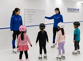 Roller skating lessons in Toronto